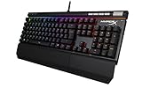 HyperX HX-KB2RD2-DE Alloy Elite RGB Mechanische Gaming Tastatur, Cherry MX Red (QWERTZ deutsches Layout)