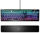 SteelSeries Apex Pro – Mechanische Gaming-Tastatur – Mechanischen Tasten mit anpassbarer Betätigung – OLED Smart Display – Deutsches Tastatur (QWERTZ) - Standard - Layout