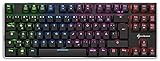 Sharkoon PureWriter TKL RGB - Tastatur - Hintergrundbeleuchtung
