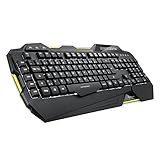 Sharkoon Shark Zone K30 Gaming-Tastatur mit LED-Beleuchtung schwarz