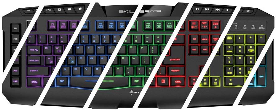 Beleuchtung der Sharkoon Skiller Pro Plus