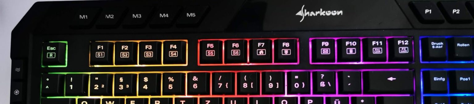 Sharkoon Gaming keyboard Skiller SGK20 Mech RGB LED